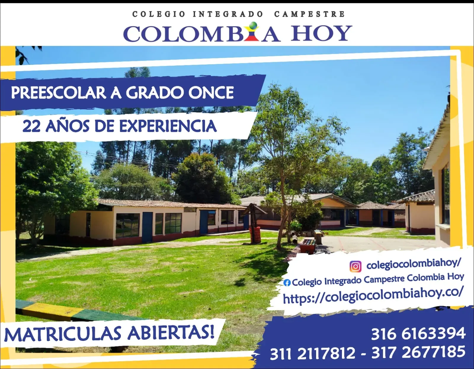 Colegio Colombia Hoy - Inscripciones Abiertas